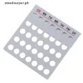 SUPER 1 Pcs Metal fabrication 100 Years Perpetual Calendar Office Supplies PH. 