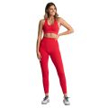 Women Fitness Seamless Sportswear Sport Workout Gym Suit and Yoga Set  Size : L. 