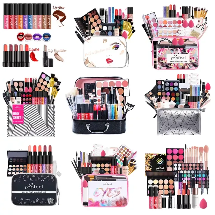 POPFEEL%20Makeup%20Kit%20Professional%208-56Pcs%20Complete%20Make-up%20Kit%20Makeup%20Box%20Eyeshadow%20Lip%20Gloss%20Concealer%20Cosmetic%20Bag%20Kit%20Maquiagem%20-%20Image%203