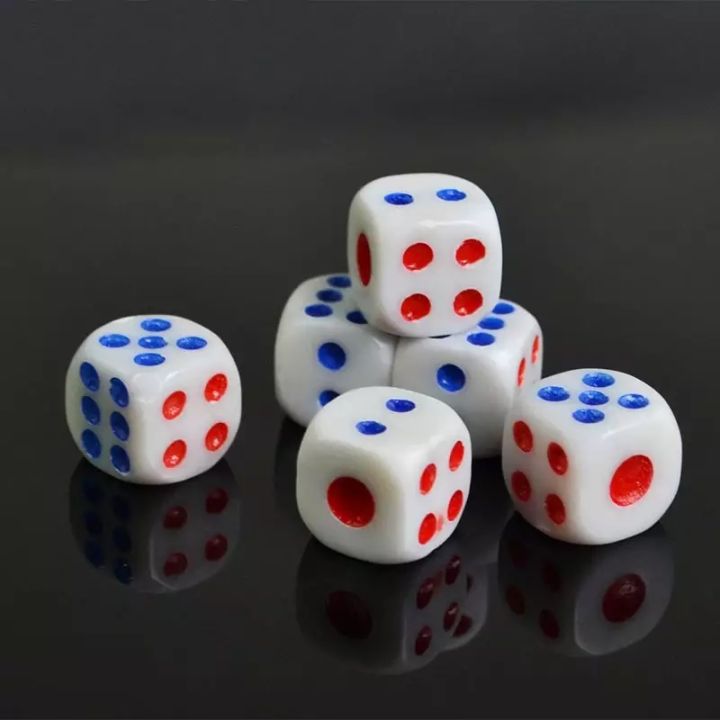 1PCS%20Dices%2012mm%20Plastic%20White%20Gaming%20Dice%20Standard%20Six%20Sided%20Decider%20Birthday%20Parties%20Board%20Game%20Leisure%20and%20entertainment%20-%20Image%205