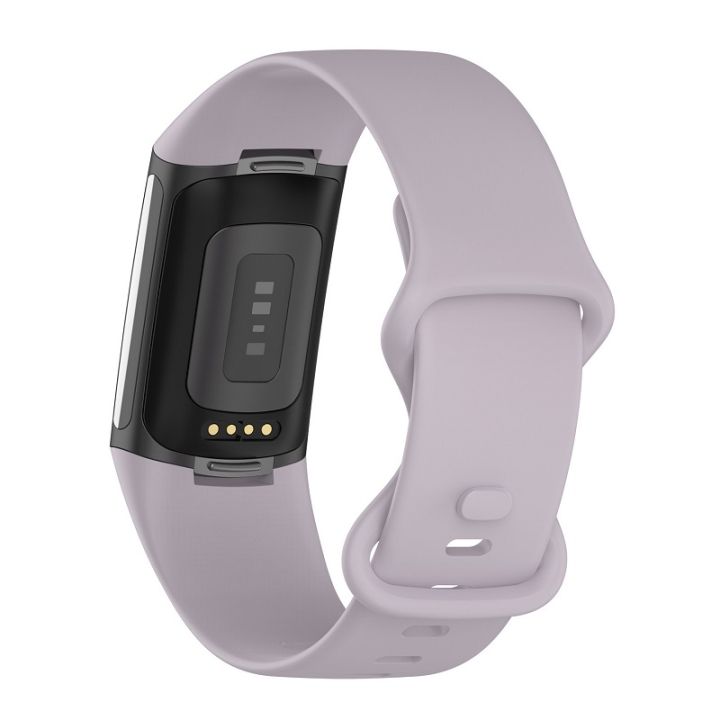 For%20Fitbit%20Charge%206%20Solid%20Color%20Butterfly%20Buckle%20Silicone%20Watch%20Band%20L%20Size%20-%20Image%2010