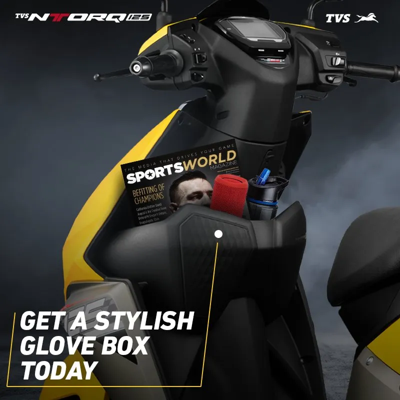 TVS NTORQ 125 Glove Box