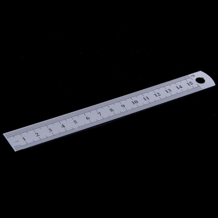 15cm%206%20Inch%20Stainless%20Metal%20Ruler%20Measuring%20Tool%20-%20Image%205