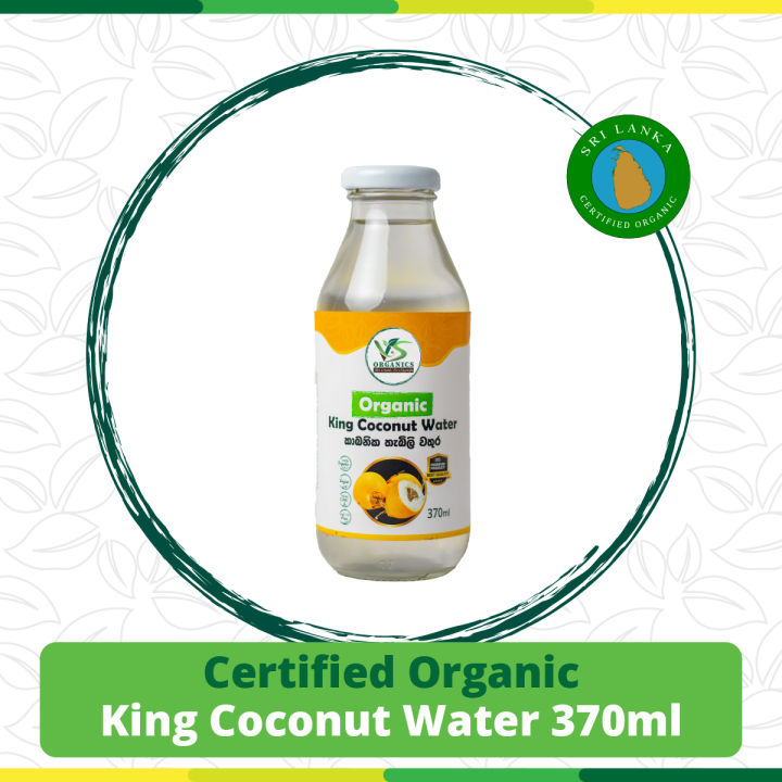 Certified Organic King Coconut Water 330ml by V&S Organics