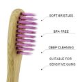 Bamboo Toothbrushes 8/12Pcs Eco Friendly Resuable Toothbrush Adult Wooden Soft Tooth Brush Cconvenient Single Cowhide Wrapped Bamboo Toothbrush Set Natural and Environmentally Friendly Bamboo Toothbrush Tablet One Box of 10 PCS. 