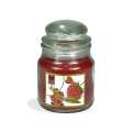 Iris 3Oz Glass Jar Candle - Green Tea And Bamboo / Dewberry. 