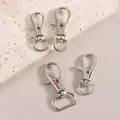 10Pcs Swivel Lobster Hook Clasp Keyring Snap Clasp Bag Jewelry Trigger Buckle MKL. 