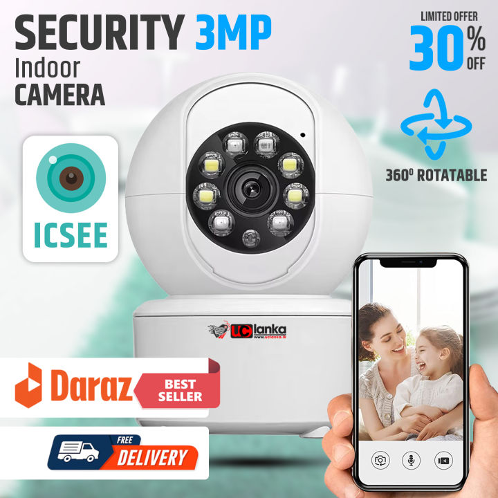 ICSEE%20WiFi%20Wireless%20CCTV%20IP%20Camera%20PTZ%20Indoor%20360%20Rotatable%201080P%203Mp%20Antenna%20-%20Image%202