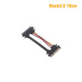 Sata 22 Pin Male To Female Sata Extension Cable SATA 22 Pin Male To Female 7+15 Pin Sata Data Power Combo Cable Hard Disk Extension Cable Cologo. 