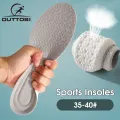 Outtobe Unis ex Shoe Insoles Sport Running Shoes Insoles F ree Cu tting Insoles Breathable Shoe Pad Shock Absorption Non-slip Massage Pads Sweat-absorbent Sports In soles for Walking Running Sports Long Standing. 