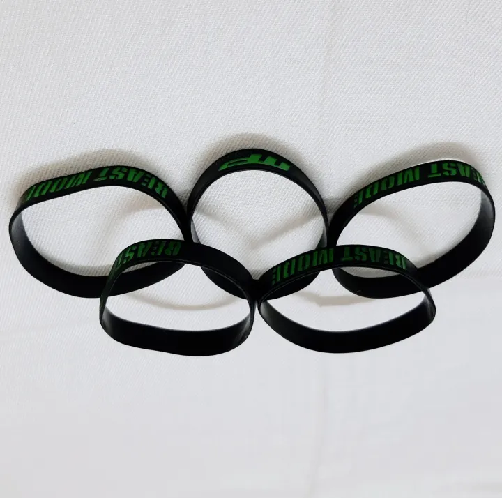 Beast%20Mode%20Free%20Size%20Rubber%20Stretchable%20Stylish%20Wristband%20Bracelet%20For%20Men%20Events%20Party%20Sports%20&%20Daily%20Wear%20(Black)%20-%20Image%204