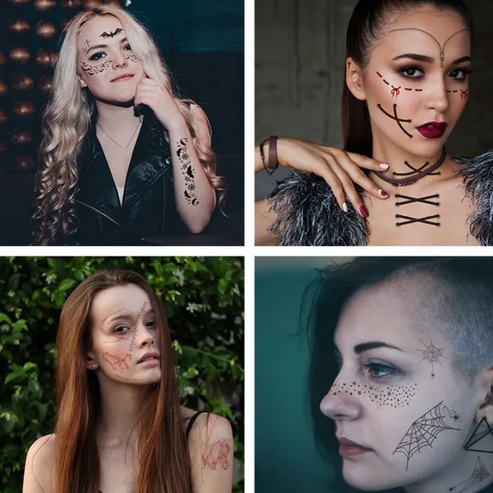 %5BFeatured%5D%20Halloween%20Fake%20Tattoo%20Face%20Sticker%20/Spider%20Web%20Scar%20Tattoo%20%20Face%20Temporary%20Tattoo%20Sticker%20/Wound%20Realistic%20Injury%20Scar%20Tattoo%20Sticker%20for%20Halloween%20Makeup%20Body%20Art%20-%20Image%204