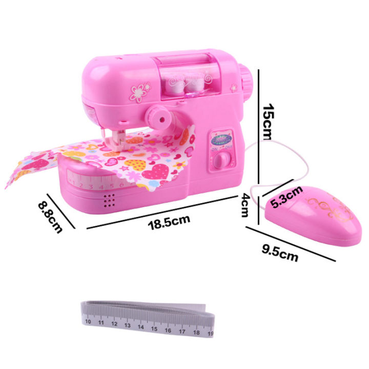 Mini%20Electric%20Sewing%20Machine%20Pretend%20Play%20Toy%20for%20Kids%20Children%20Girls%20-%20Image%203