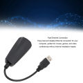 USB 2.0 Ethernet Network Adapter Convenient Use Plug and Play 10 100Mbps USB To RJ45 Ethernet Network LAN Converter for Linux Operating Systems. 