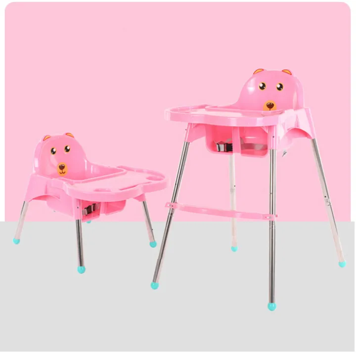 3 in 1 Multi-function Baby Feeding High Adjustable Chair BYX618