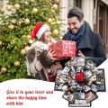 New 6 Faces Surprise Explosion Box Preassembled Pop Up Design Creative Exploding Photo Album DIY Folding Paper Box New Year Gift. 