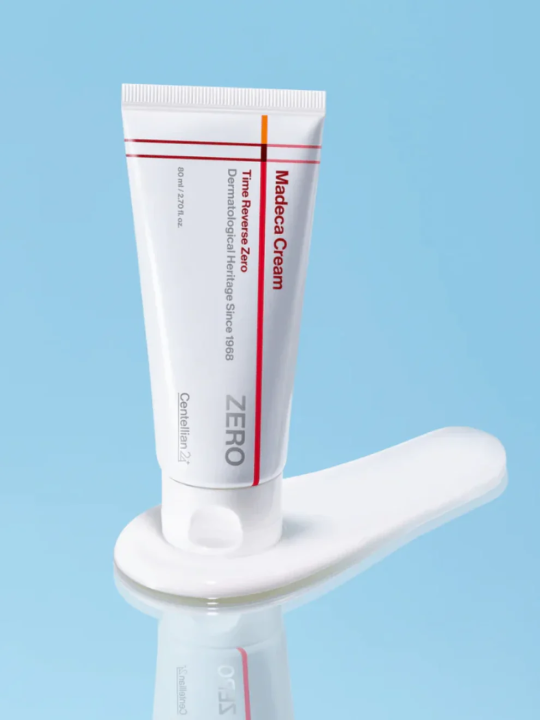 Centellian24 Madeca Cream Time Reverse Zero | Lightweight Anti-Aging Moisturizer | Centella TECA, Cooling Cica | Firming, Deep Hydration & Barrier Repair | Oily & Sensitive Skin | Korean Skincare
