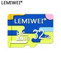 】 Lemiwei Four Color Quality Memory 32GB TF Card Flash Card Class 10 Waterproof The Color For. 