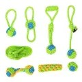 Benepaw Eco-friendly Cotton Dog Rope Toys Durable Small Medium Big Pet Dog Chew Toys Interactive Teeth Cleaning Puppy Play. 
