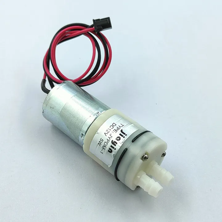 JYPDM-1%20DC%2012V%205W%20370%20Motor%20Water%20Pump%20Mini%2027mm%20Diaphragm%20Self-priming%20Suction%20Water%20Pump%20DIY%20Tea%20Table%20Garden%20Watering%20-%20Image%203