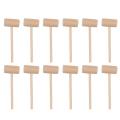 10pcs Wooden Crab Lobster Mallets Seafood Shellfish Crab Mallet Solid Natural Hardwood Crab Hammer for Cracking Seafood Tool. 