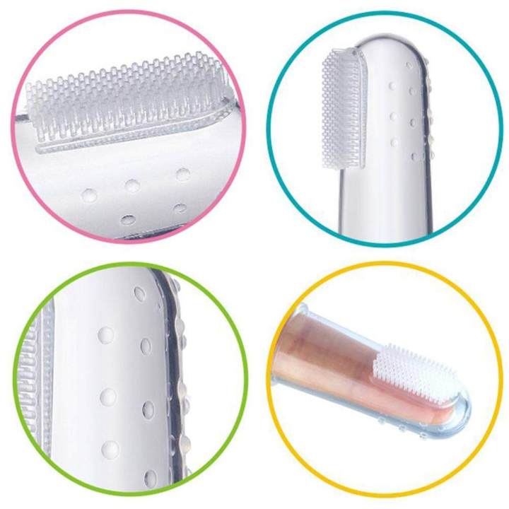 3Pcs%20Baby%20Finger%20Toothbrush%20With%20Case%20SetToothbrush%20Teether%20And%20Oral%20Massager%20Soft%20Silicone%20Massager%20Gentle%20Care%20For%20InfantToddlersKids%20-%20Image%208