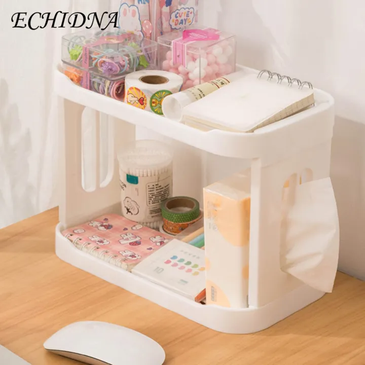 Durable%20Desk%20Organizer%20Stylish%20Double-layer%20Desktop%20Shelf%20Organize%20Small%20Items%20Paper%20Towels%20Efficiently%20Double%20Layer%20Storage%20Rack%20-%20Image%208