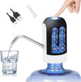 Water Bottle Pump, Automatic Water Dispenser, USB Charging Drinking Portable Electric Switch for Universal 3-5 Gallon Bottle For Outdoor Home Office. 