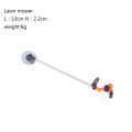 1pc Simulation Repair Tool Saw 1:12 Dolls Houses Miniature Chain Saw Lawn Mower Garden Decor Furniture Accessories Pretend Toys. 