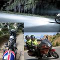 Motorcycle Lights Bulb Fog Headlights LED Driving Light for Bicycle Motorcycle Boat Truck ATV Headlight Travel Camp Red colour ( 1Pcs Only). 