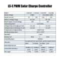 LS-E Series 5A/10A/20A PWM Solar Charge Controller for 12V/24V Solar Panel System Regulator. 