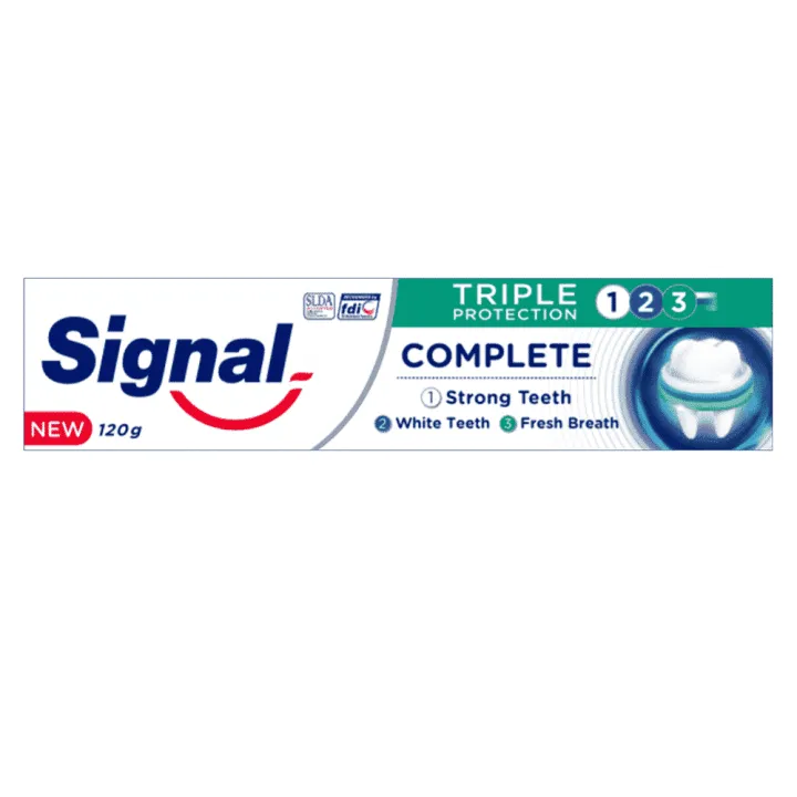 Signal Triple Protection 123 Toothpaste, 120g