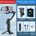 Tripod with Configurable Phone Selfie 02 3 Axis OKQI MXiangliang T Handheld Gimbal Stable Detachable Remote Control for iPhone Android Smartphone. 