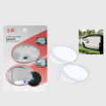 360 Degree Car Wide Angle Oval Convex Blind Spot Round Mirror For Parking Side View Mirror. 