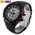 【BestGO】SKMEI Men Sports Watches Fashion Digital Watch Alarm Dual Display Casual 30M Waterproof Chrono Wristwatches 1016. 