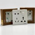 Universal Wall Switch Socket Fulimen - Multi Plug - Multi Socket Outlet -Plug Base 5 Hole Switched Socket Outlet - FULINMEN. 