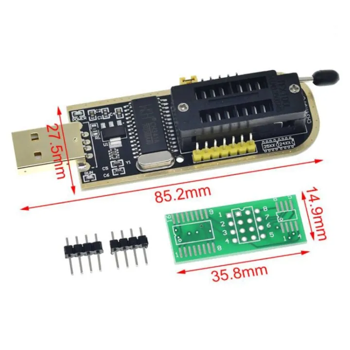 Original%20Flash%20BIOS%20SOP8%20Test%20Clip%20CH341A%20Programmer%2024%2025%20Series%20USB%20Module%20EEPROM%20-%20Image%202