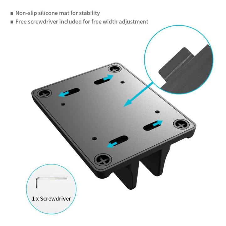 HXSJ%20Plastic%20Vertical%20Laptop%20Stand%20Holder%20Adjustable%20Desktop%20Notebook%20Dock%20Space-Saving%203%20In%201%20-%20Image%203