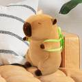 Cartoon Capybara Plush Toy Snuggling Soft Plush Pillow for Birthday Gift 35cm. 