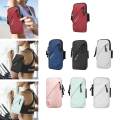 Phone Armband Bag Wrist Pouch Sports Arm Bag for Running Walking Jogging Red. 