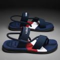 Flip-Flops Men's Shoes Summer New Men's Outdoor Wear Non-Slip Lightweight Wear-Resistant Slip-on Flip-Flops Sports Sandals. 