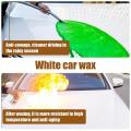 LibiHot Selling White Car Wax Polish For Scratches White Automotive Solid Wax Paste Car Scratch Remover Supplies For White SUV/Car/RV Metal Logo. 