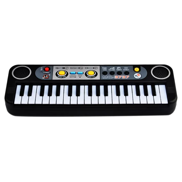 37%20Key%20Small%20Electronic%20Keyboard%20Piano%20Musical%20Toy%20Mic%20Records%20for%20Children%203737%20-%20Black%20-%20Image%205
