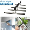25/35/40/45cm Professional Household Applicator Glass Cleaner Rubber Wiper Cleaning Brush Window Squeegee. 