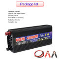 Pure Sine Wave Inverter 4000W Power DC 12V To AC 220V Voltage 50/60HZ Converter Solar Car Inverters With LED Dis. 