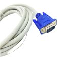 VGA Cable 1080P HD White Cable - Computer, Laptop, Projector & HDTV Monitor Notebook Accessories - 1.5M/ 3M/ 5M/ 10M. 