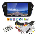7 Inch Full HD Bluetooth Rear View Mirror Display With Reverse Camera Full Set. 
