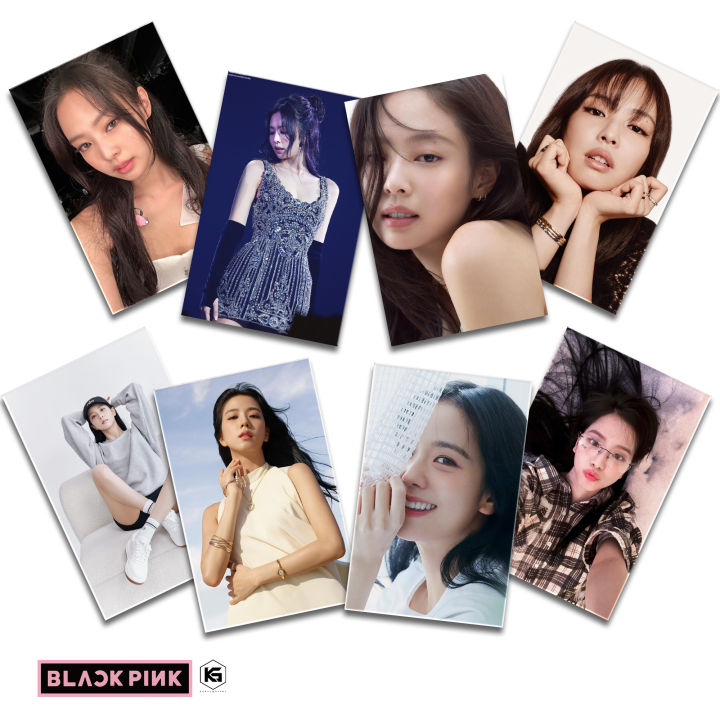32pcs%20High%20Quality%20K-POP%20BLACKPINK%20Jisoo%20Jennie%20Ros%C3%A9%20and%20Lisa%20Collectable%20Photocards%20Glossy%20Lomo%20Card%20Pack%20-%20Image%204