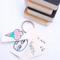 【ZOSR】100Sheet Handwritten Card Portable Blank Binder Note Pad Index Card Note Memo Papers with Iron Binder Ring Combinable Flipping Study Flash Cards. 