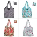 【ALLGOOD】 Reusable Shopping Bags Women Foldable Tote Bag Portable Cloth Eco Grocery Bag Folding Large Capacity Handbags. 